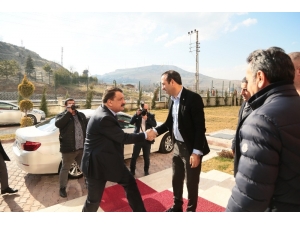 Yeni Malatyaspor’a Mke Ankaragücü Maçı Öncesi Moral Ziyareti