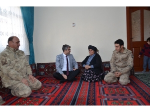 Kaymakam Çalışır’dan Şehit Yakınlarına Ziyaret