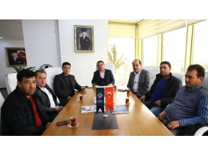 Aydın Büyükşehir Belediyesi, Karpuzlu Muhtarlarının Taleplerini Dinledi