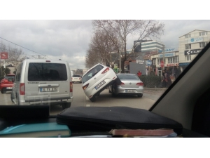 Bursa’da İlginç Kaza