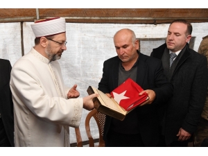 Erbaş: "Milletimiz Kardeşlerini Kurtarma Noktasında Ulu Ve Yüce Bir Ruha Sahip"