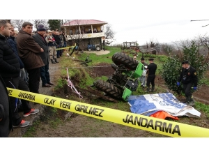 Devrilen Traktörün Altında Can Verdi