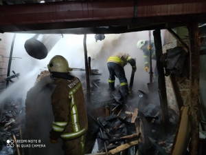 Fırının Odunluk Deposunda Çıkan Yangın 2 Eve Sıçradı