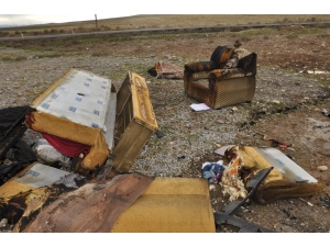 Yangın Çıkan Ev Kullanılamaz Hale Geldi