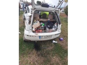 Otomobil İle Otobüs Çarpıştı, Bir Kişi Ağır Yaralandı