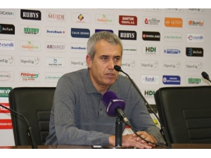 Kemal Özdeş: "İkinci Yarıda, İlk Yarıdan Topladığımız Puanın Üstünde Çıkacağız"