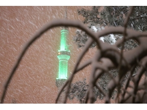 Aksaray’da Kar Yağışı Kartpostallık Görüntüler Oluşturdu
