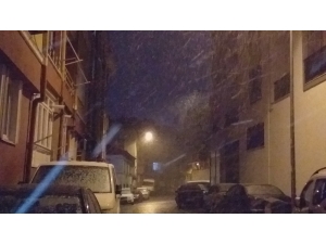 Tekirdağ’da Yoğun Kar Yağışı