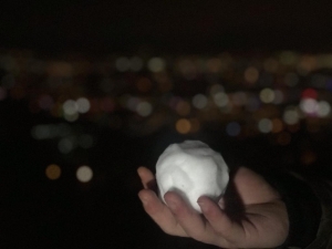 Kar Yağışı Sabaha Karşı Şehri Beyaza Bürüdü