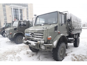 Unimog Askeri Araçlar Elazığ’da Depremzedeler İçin Görevde