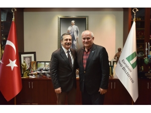 Kırım Gelişim Vakfından Ataç’a Ziyaret