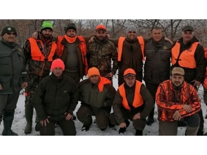 Bulgar Avcılar, Kırıkkale’de 22 Yaban Domuzu Avladı