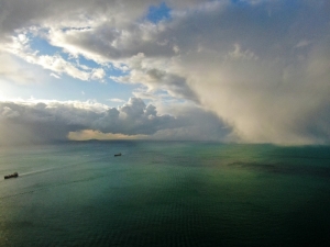 istanbul’da Bulutlar Masalsı Görüntüler Oluşturdu
