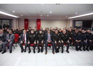 Emniyet Müdürü Alper, Bekçilerle Bir Araya Geldi