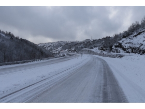 Zonguldak’ta Kar Yağışı Etkisini Gösterdi