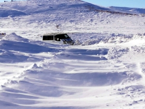 Siirt’te Kar Yağışı Nedeniyle 104 Köy Yolu Ulaşıma Kapandı