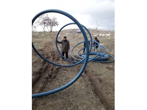 Köylerde İçme Suyu Problemi Çözülüyor