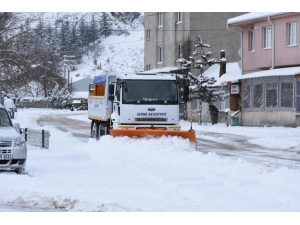 İnönü Belediyesi’nden Kar Seferberliği