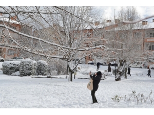 Kuzuluk İhlas Kaplıca Evlerinde Kar Keyfi