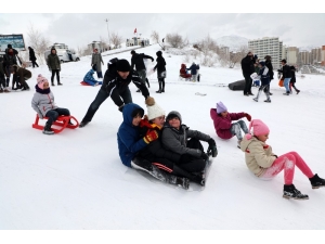 Beleştepe’de Kızak Keyfi