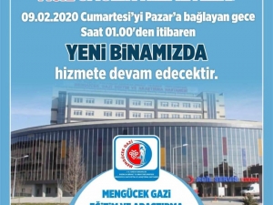 Acil Servis, 250 Yataklı Yeni Binada Hizmet Vermeye Başladı