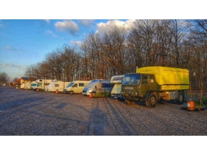 Bu Doğal Yaşam Parkına Yabancı Karavan Tutkunları Akın Ediyor