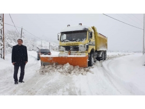 Kaynaşlı Belediyesi Karla Mücadeleye Devam Ediyor