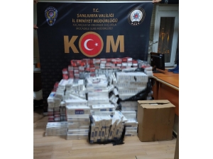 Şanlıurfa’da 10 Bin 200 Paket Kaçak Sigara Ele Geçirildi