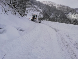 Ordu’da Yoğun Kar Mesaisi