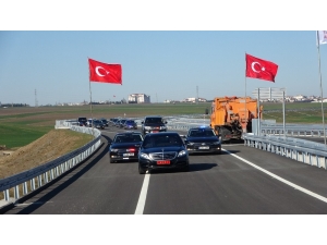 Tbmm Başkanı Şentop Ve Bakan Turhan Tekirdağ’da Yol Açılışına Katıldı