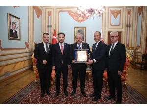 Yeni Bir Hayat Yeni Bir Nefes Derneği’nden Meclis Başkanı Şentop’a Ziyaret