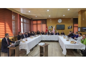 Erzurum Gazeteciler Cemiyeti İle Erzurum’un Geleceği Konuşuldu