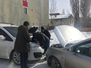 Erzurum’da Hayat Dondu