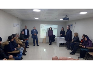 Çorlu İlçe Milli Eğitim Müdürü Erdoğan İlk 5 Dakika Projesi Eğitimine Katıldı