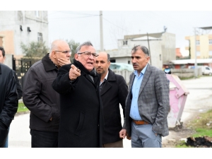 Başkan Akay’dan 5 Mahallede "Hizmet" Denetimi