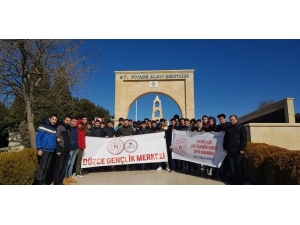 Düzceli Gençler Çanakkale’yi Gördü