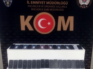 Muş’ta Cep Telefonu Kaçakçılığı