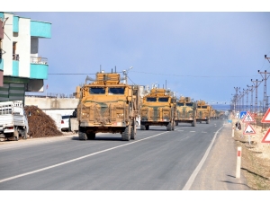 Ceylanpınar’dan Şanlıurfa’ya 100 Araçlık Askeri Konvoy