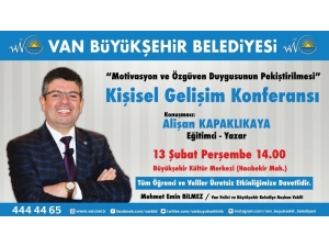 Van Büyükşehir Belediyesinden ‘Kişisel Gelişim’ Konferansı