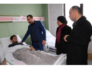 Federasyon Genel Başkanı Kahraman’dan Çığ Faciasında Yaralananlara Ziyaret