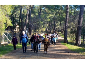 Güver Kanyonu’na Yürüdüler