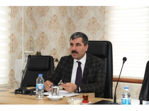 Başkan Asya, Birim Amirleriyle Durum Değerlendirmesi Yaptı