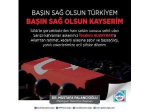 Başkan Panalcıoğlu’ndan Başsağlığı Mesajı