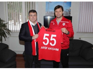 Sağlam’dan Akşam’a Samsunspor Forması
