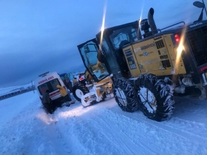 Tuşba’da Hasta Kurtarma Operasyonu