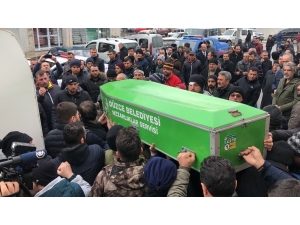 Kepçe Operatörünü Son Yolculuğuna Uğurlandı