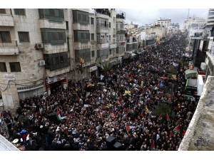 Filistinliler Trump’ın Sözde Orta Doğu Barış Planını Protesto Etti