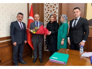 112 Acil Çağrı Personelleri Vali Epcim’i Ziyaret Etti