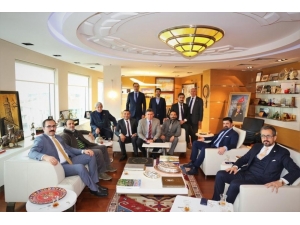 Ağrı Barosu’ndan Feyzioğlu’na Teşekkür Ziyareti