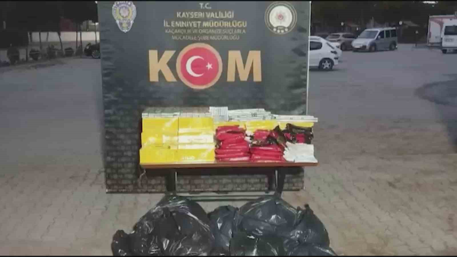 kayseri-de-kacak-sigara-operasyonu
